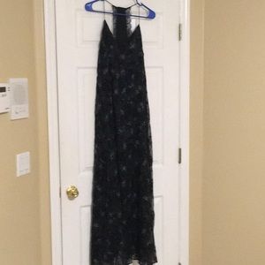 Long elegant black dress